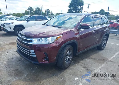 2019 Toyota Highlander Le Plus from USA, damaged, VIN 5TDZZRFH5KS354031